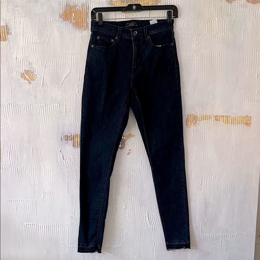 Banana Republic Women's High-Rise Jeans - Dark Blue